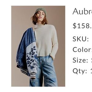 Free people cashmere sweater